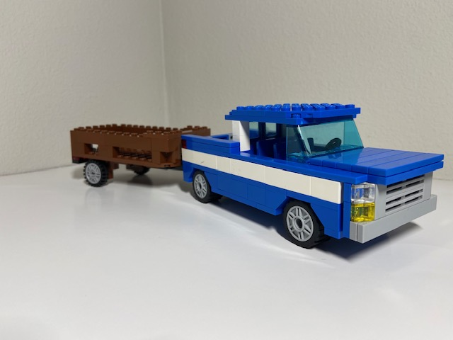 LEGO IDEAS Pickup Truck With Trailer