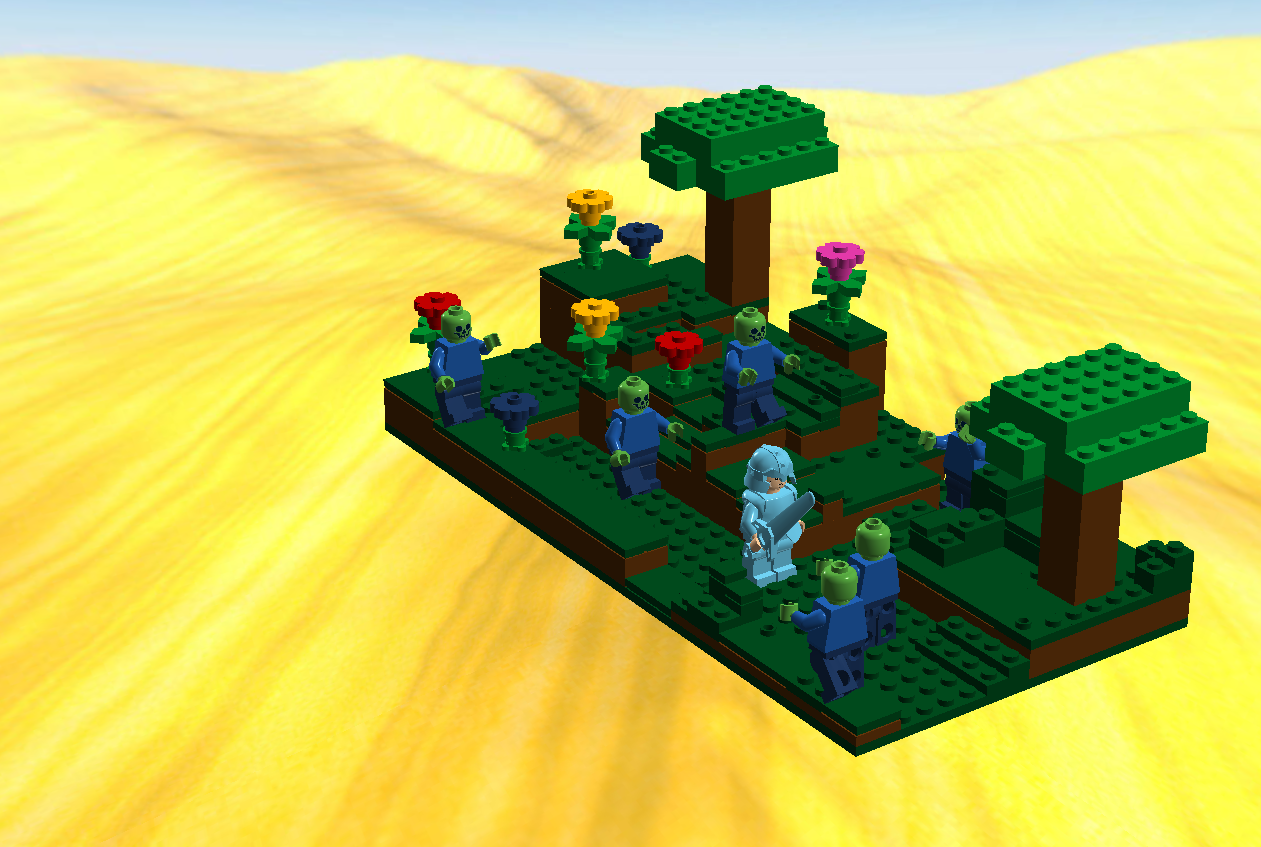 LEGO IDEAS - Minecraft Zombie Attack