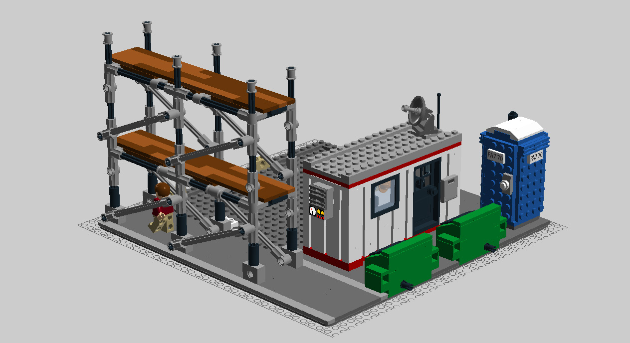 LEGO IDEAS - Modular Building Construction Site