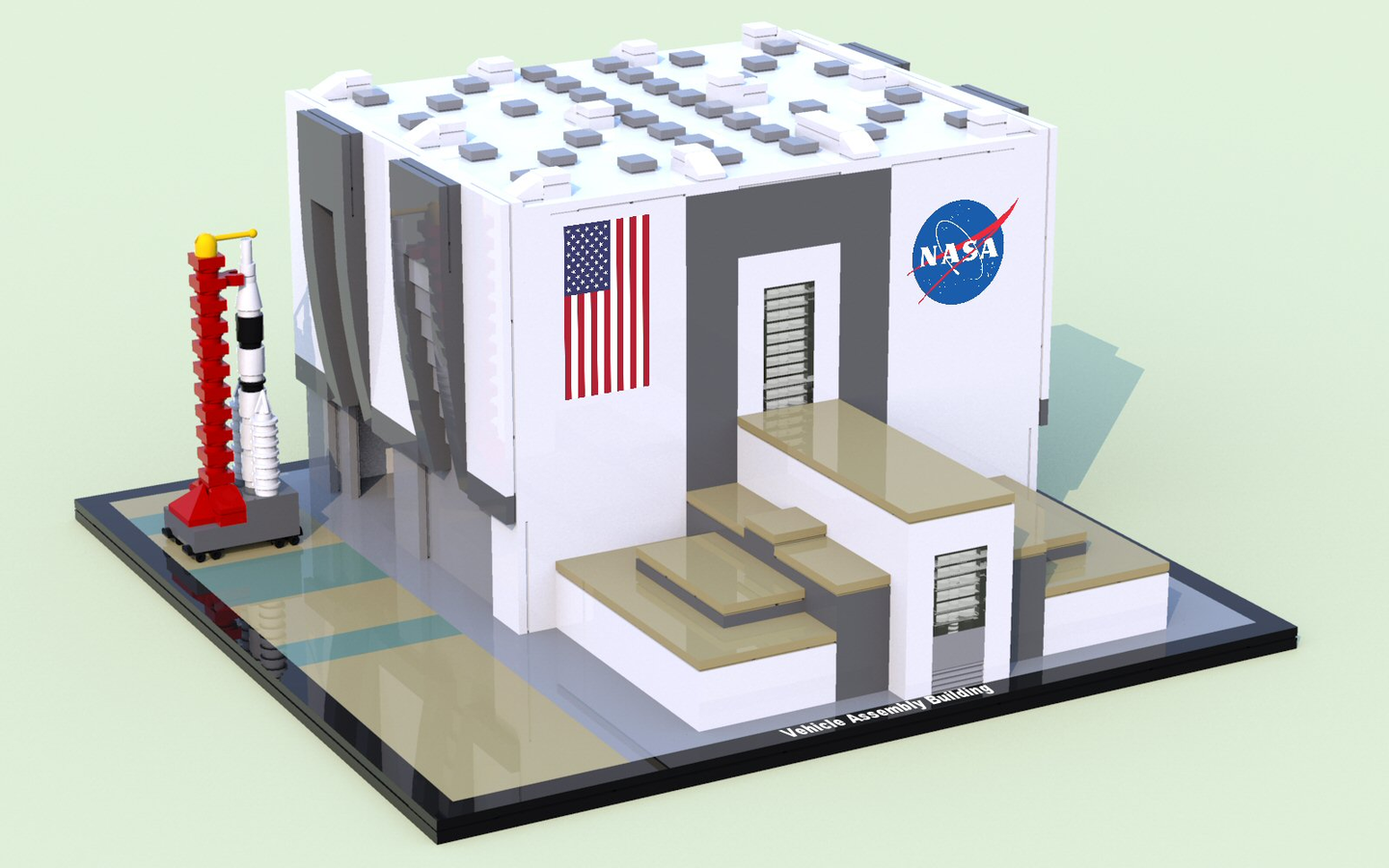 LEGO IDEAS - NASA Vehicle Assembly Building