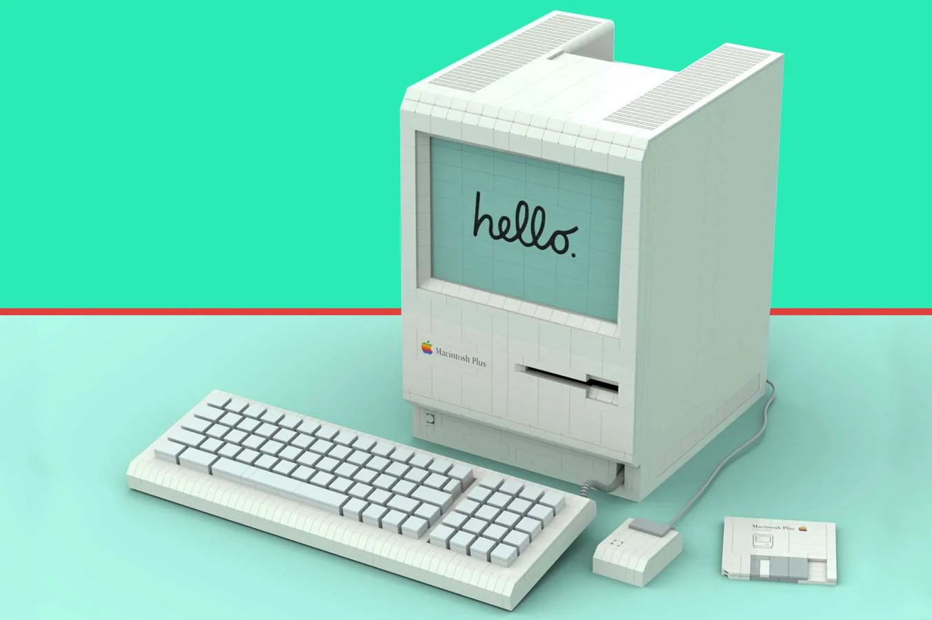 LEGO IDEAS - Macintosh Plus Apple