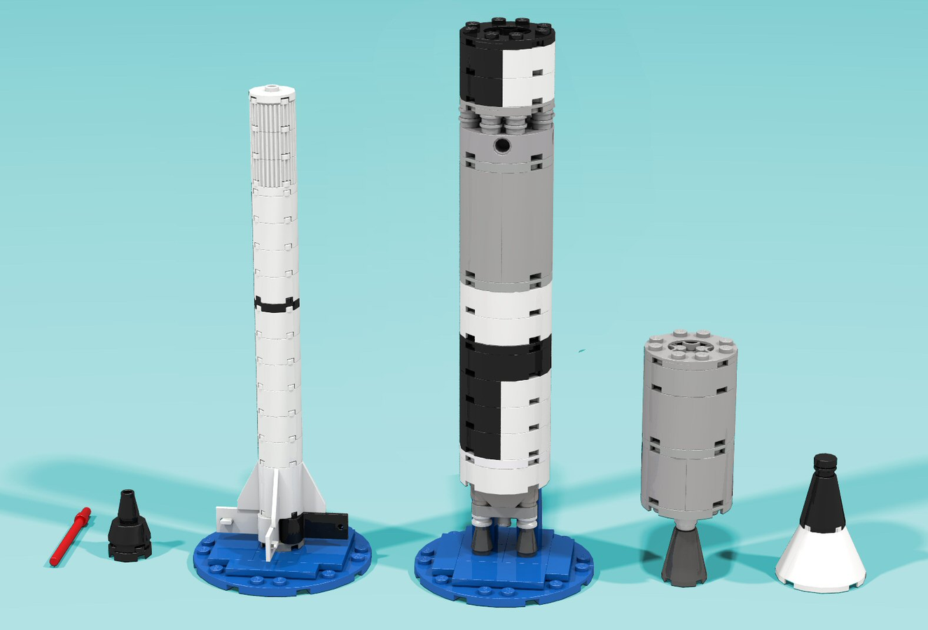 Lego gemini sale rocket