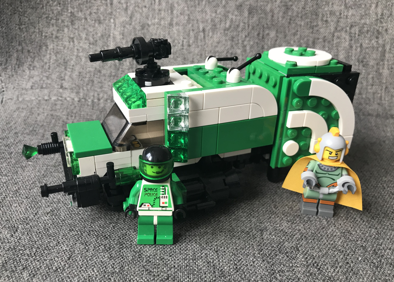 lego space police base