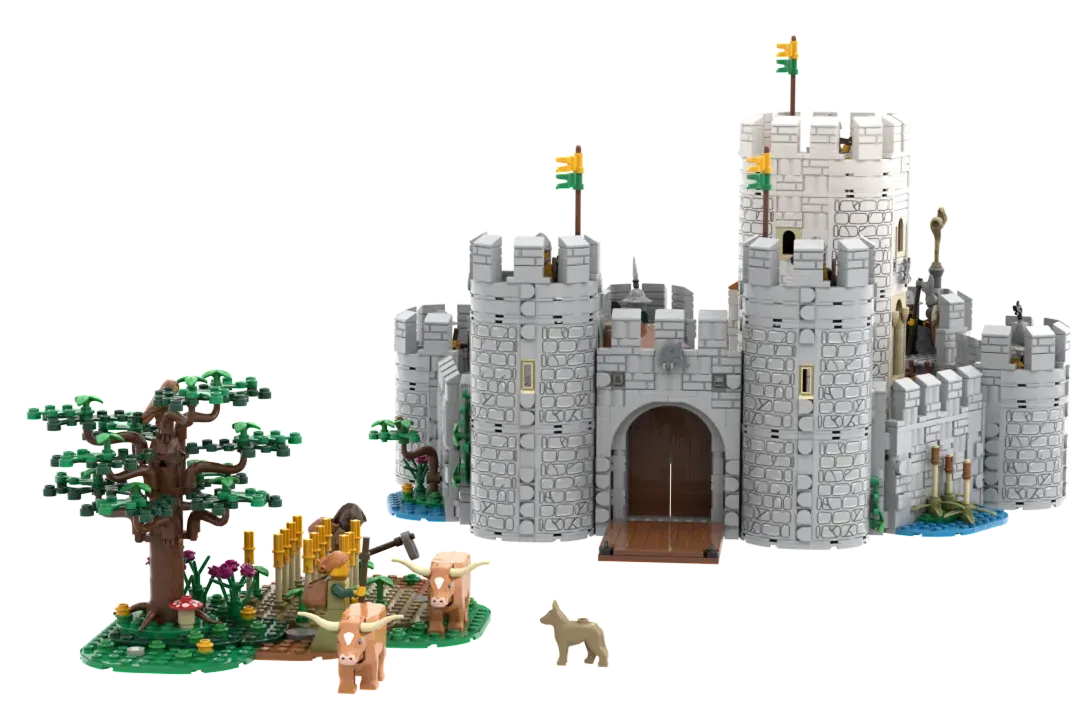 Lego best sale castle techniques