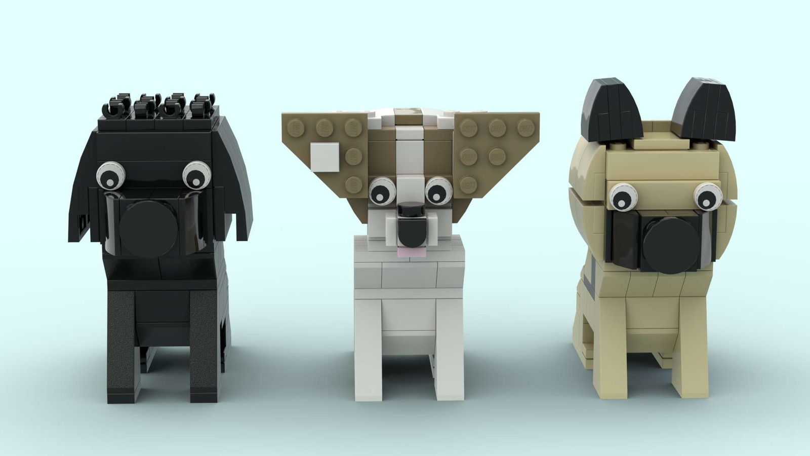 Boston store terrier lego