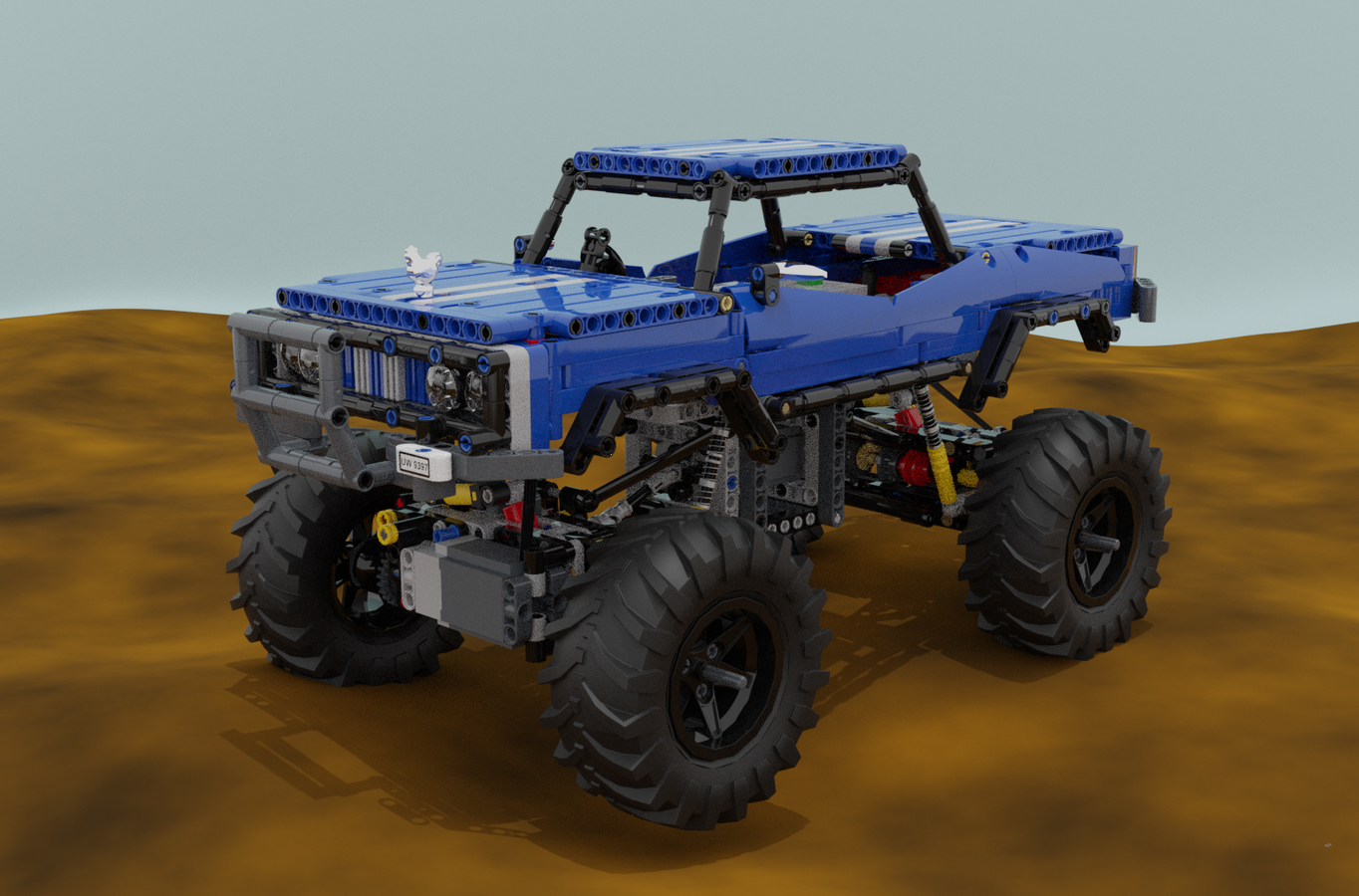 Lego rc best sale off road truck