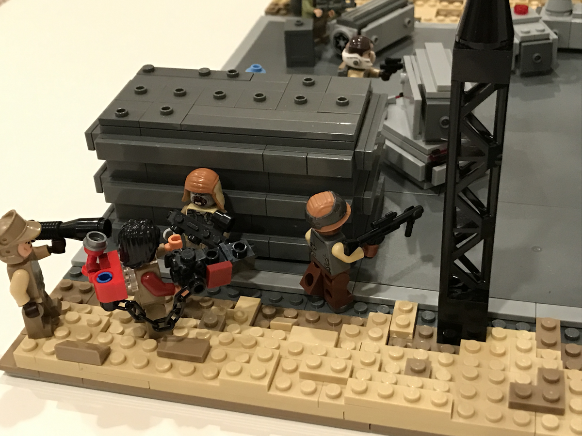 Lego star wars battle of deals scarif