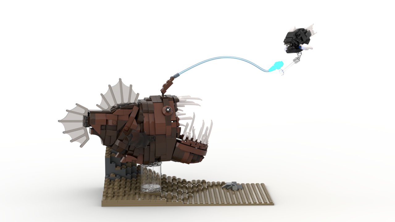 Lego store angler fish