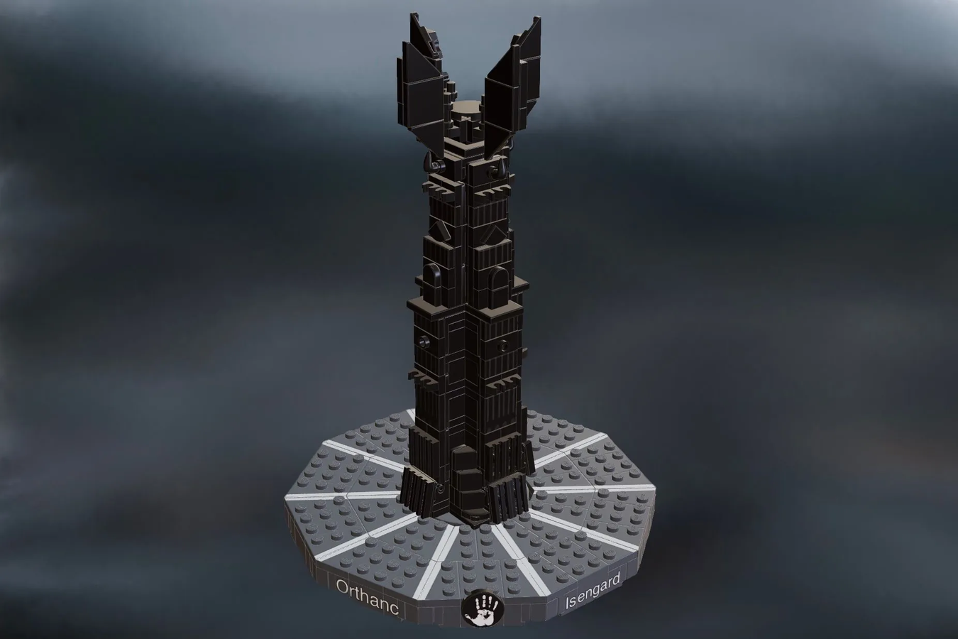 Lego best sale isengard tower