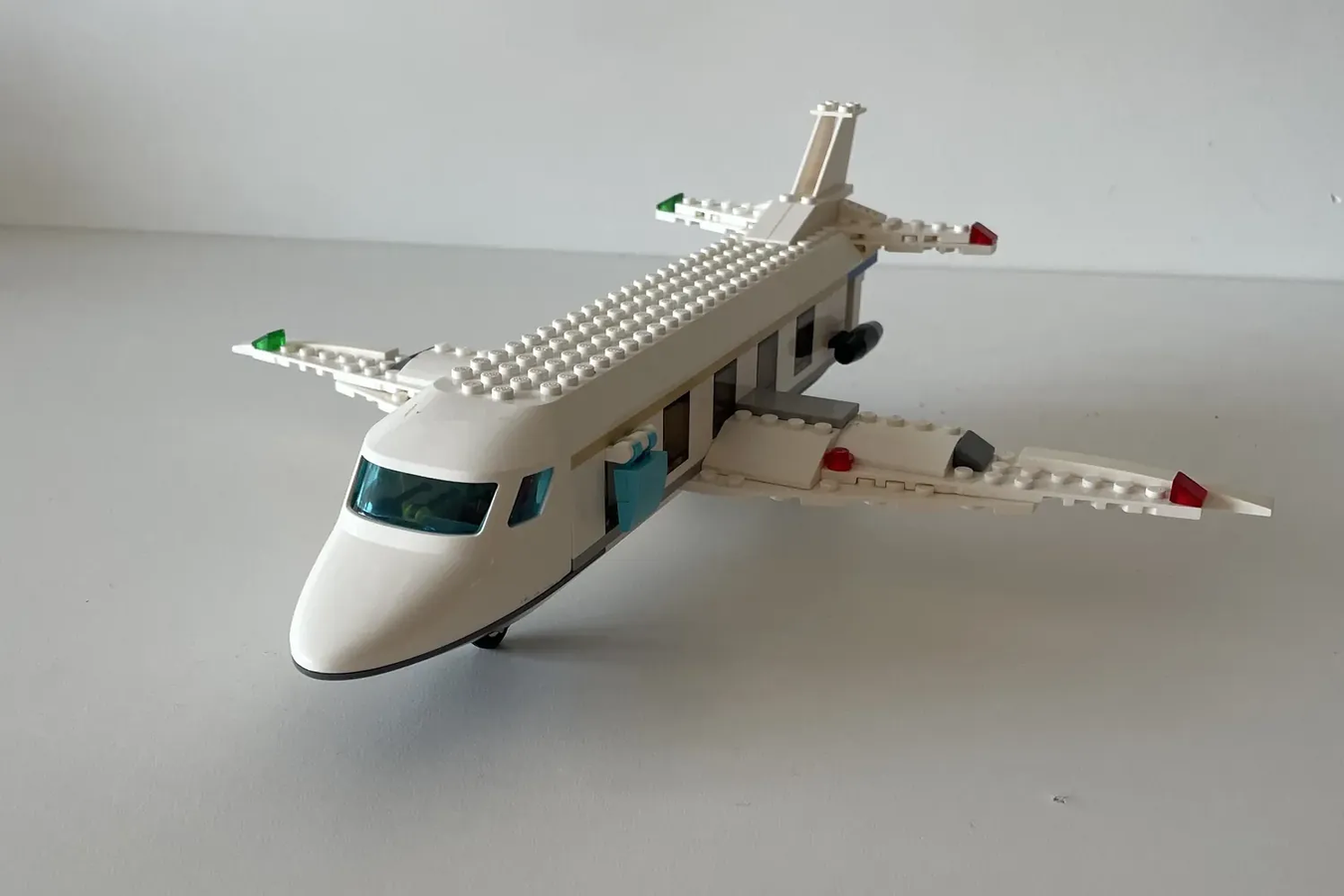 lego private jet inside