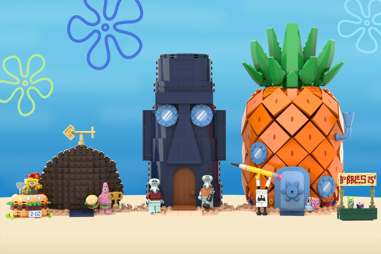 LEGO IDEAS Spongebob SquarePants Bikini Bottom