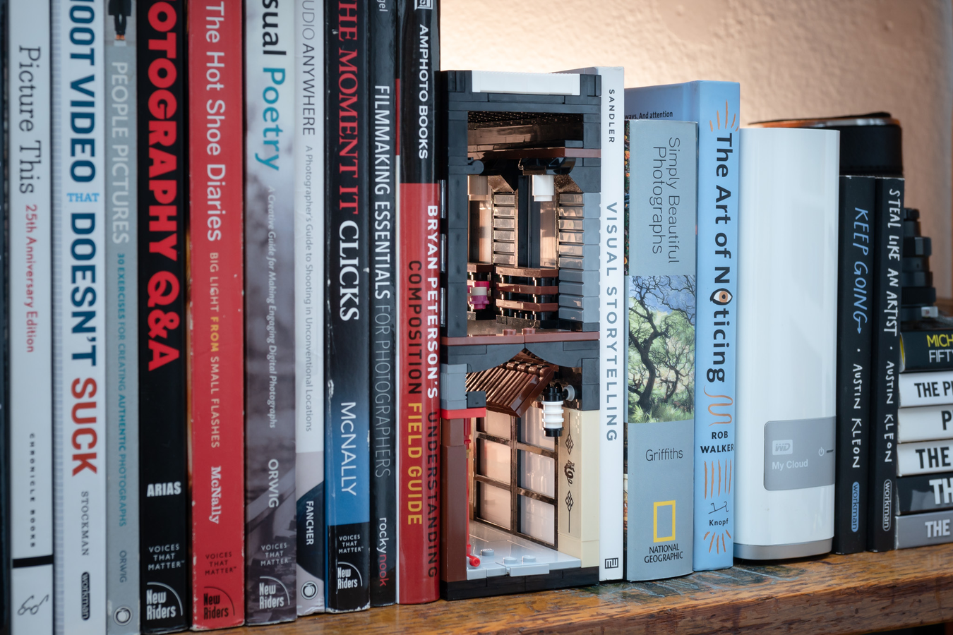 Add some LEGO to your bookcase with Ideas' book nook build