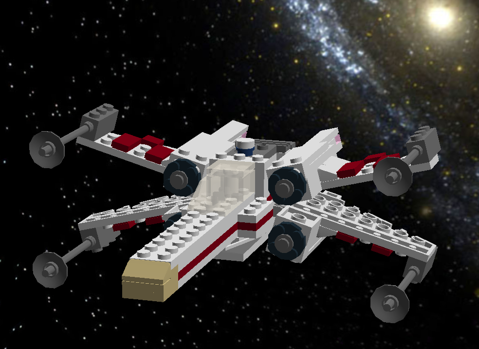 LEGO IDEAS Mini XWing Fighter