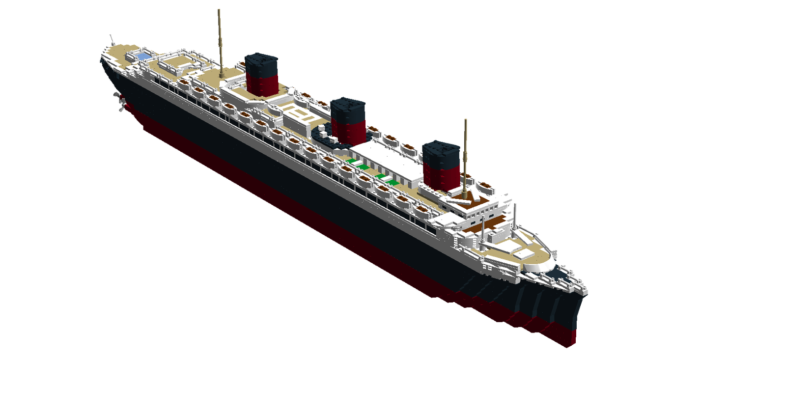 LEGO IDEAS - SS Normandie