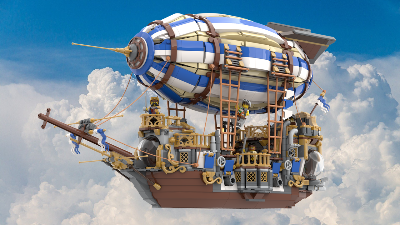 Lego airship online set