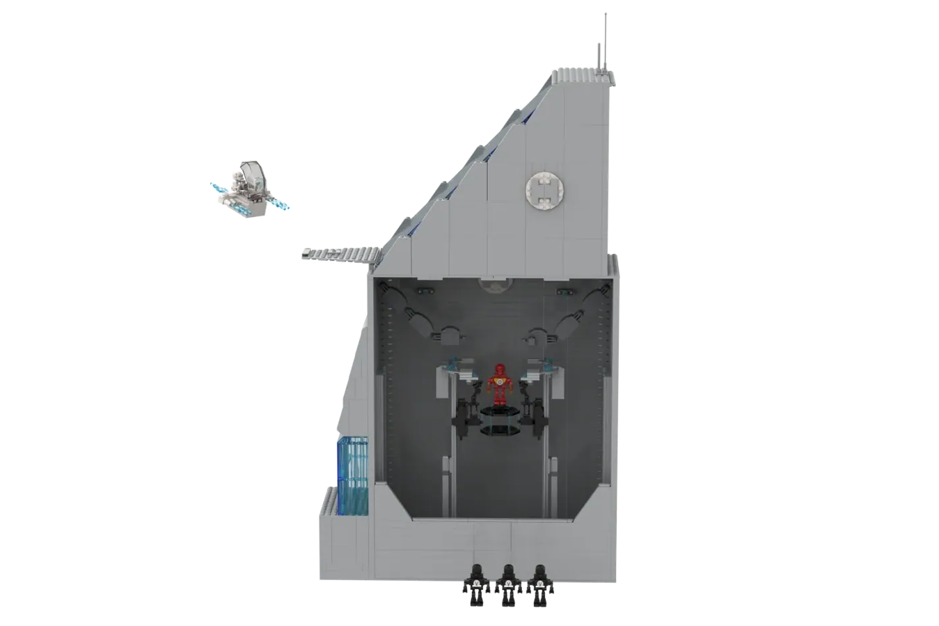 LEGO IDEAS Hero Factory Makuhero City Assembely Tower