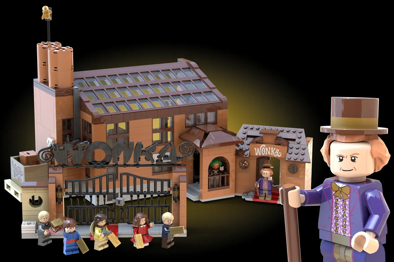 Lego charlie y 2024 la fabrica de chocolate