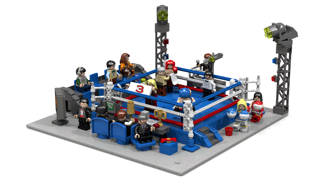 Lego boxing sale