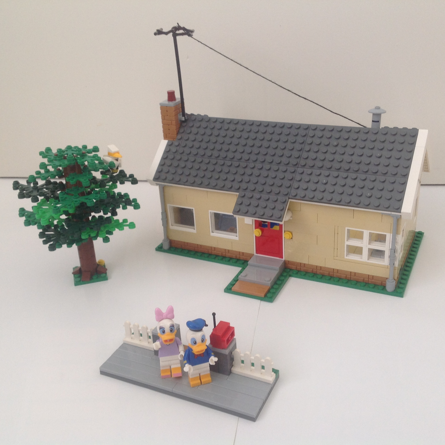 Lego house simple hot sale