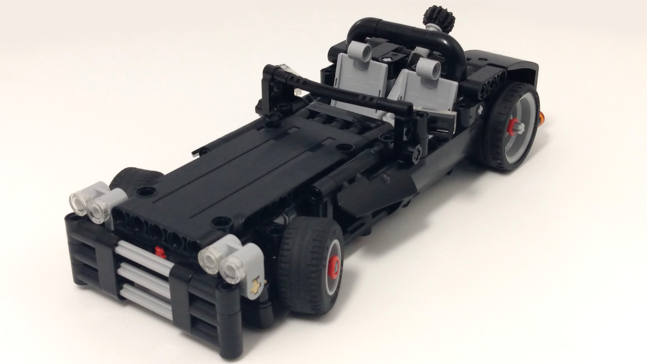 Lego technic 2024 car engine