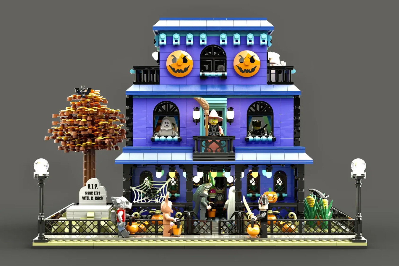 LEGO IDEAS - Trick or Treat on Hallows Street