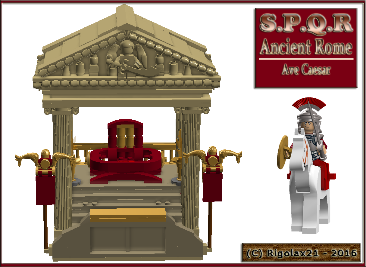 Ancient rome best sale lego set