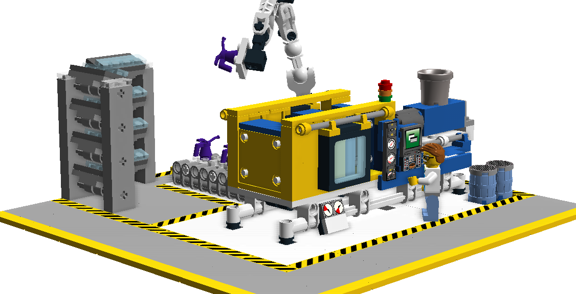 LEGO IDEAS Injection Moulding Process