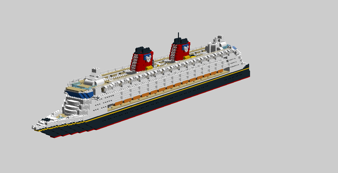 LEGO IDEAS - Disney Wish Cruise Ship