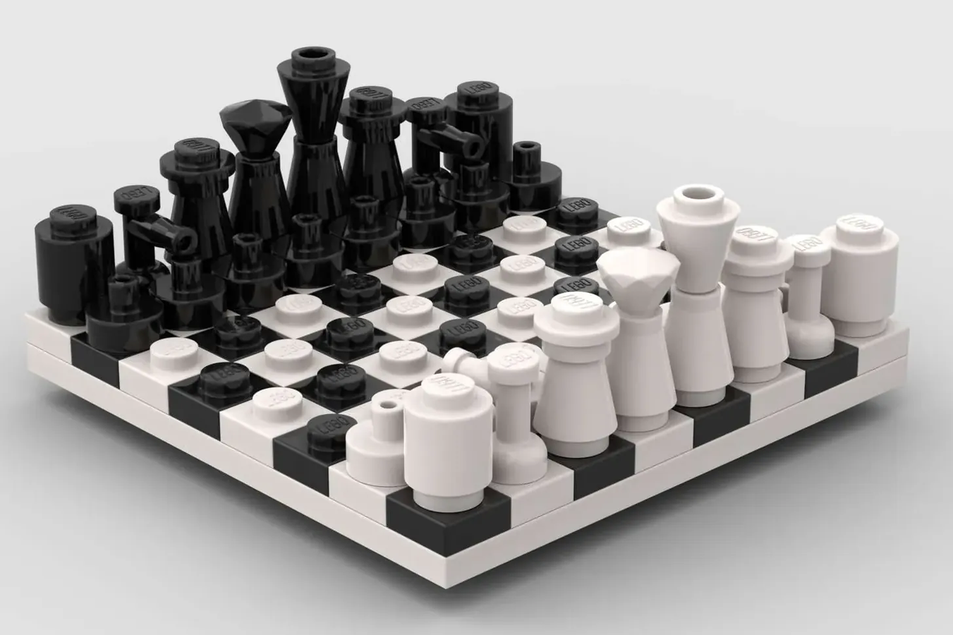 Build & Play Chess Set