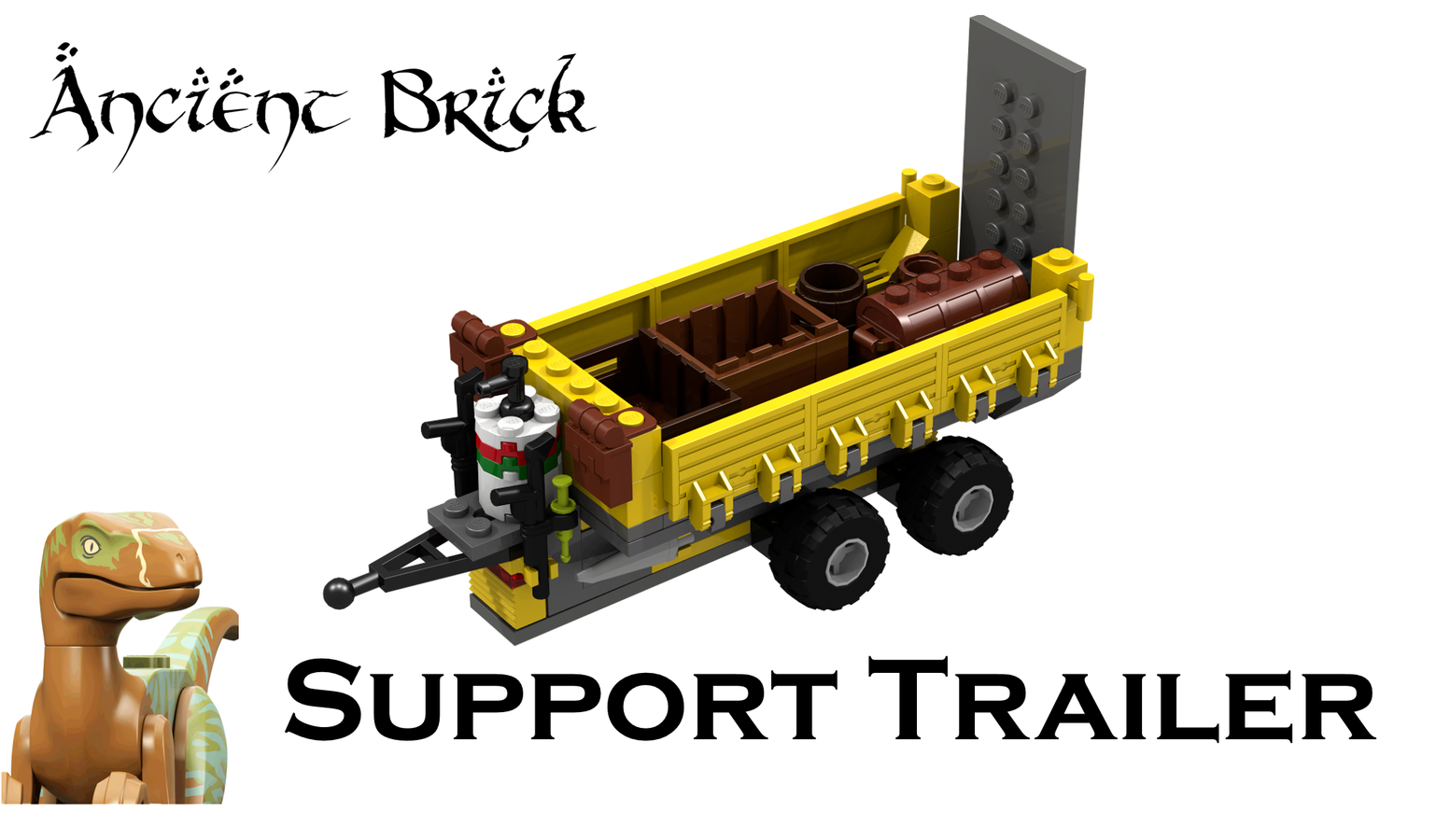 LEGO IDEAS Support Trailer