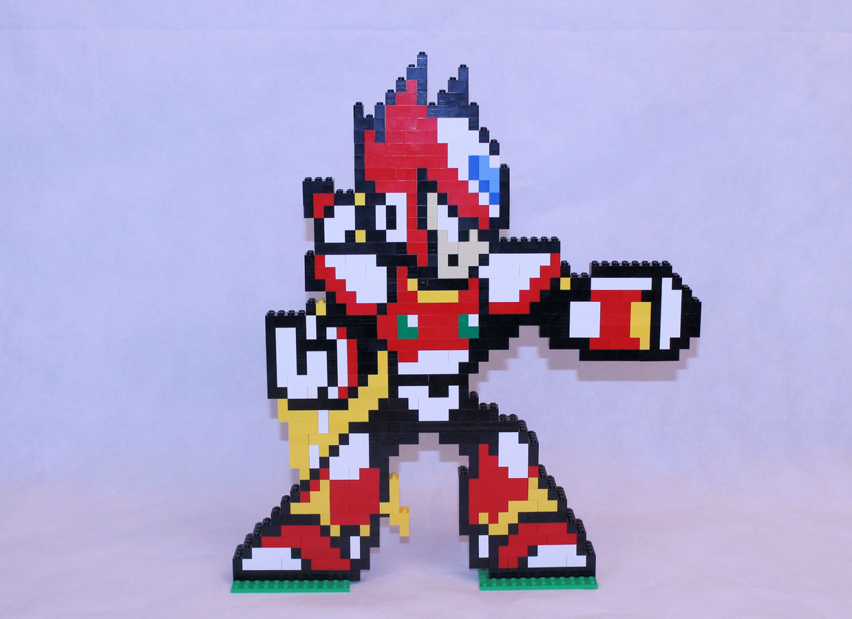 Lego mega hot sale man x