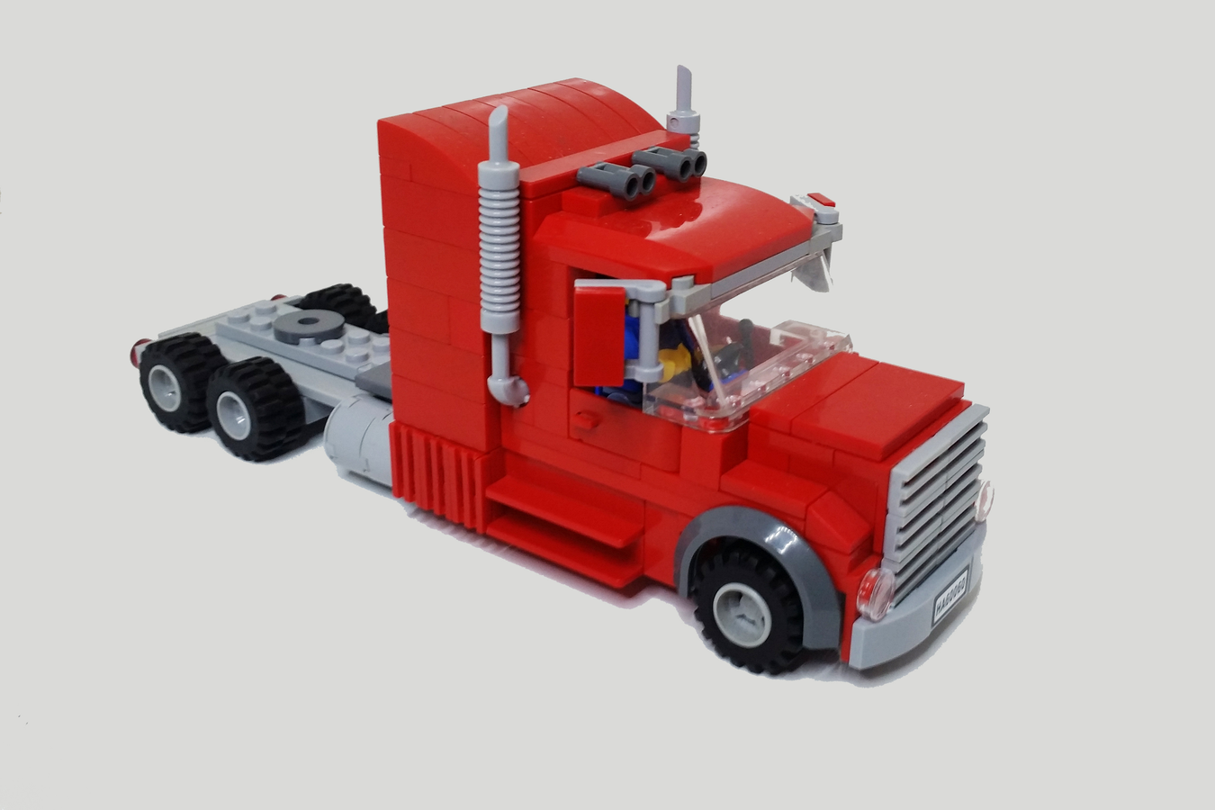 Lego cheap truck red