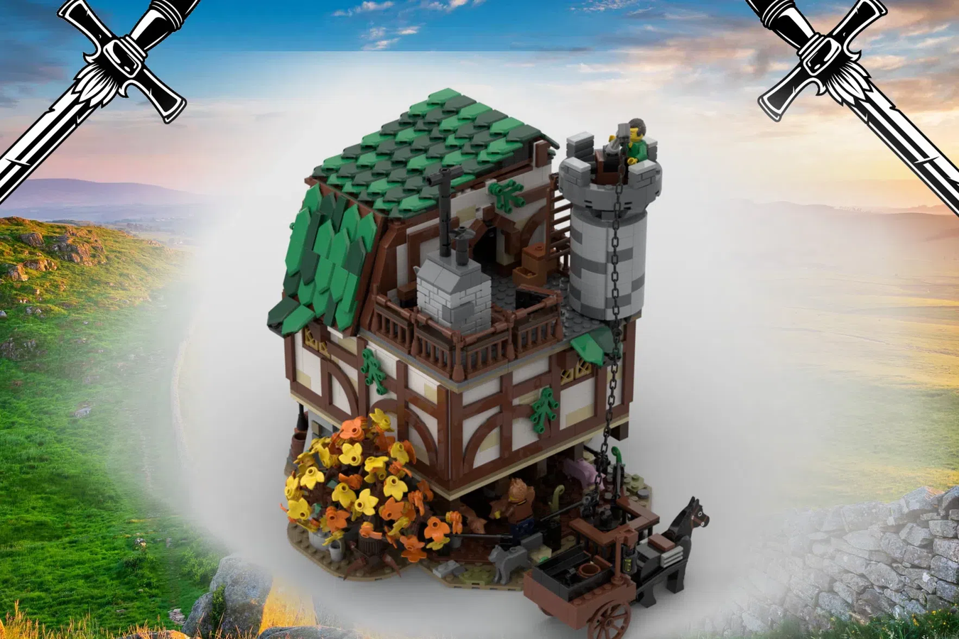 LEGO IDEAS Medieval Farm