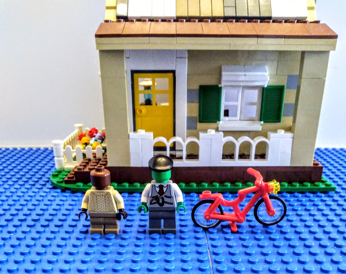 Lego discount toad house