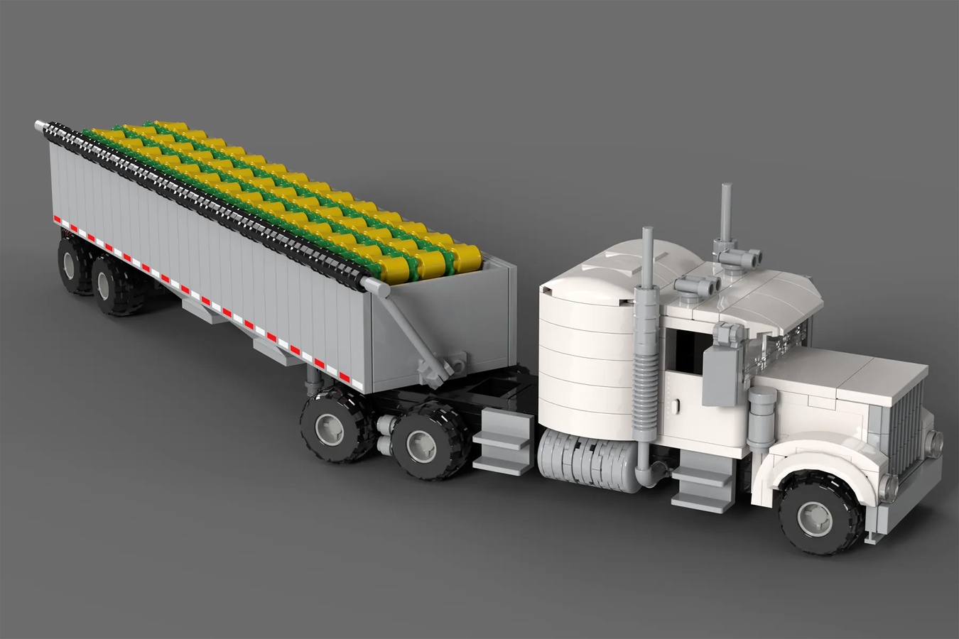 LEGO IDEAS - With Grain Trailer.