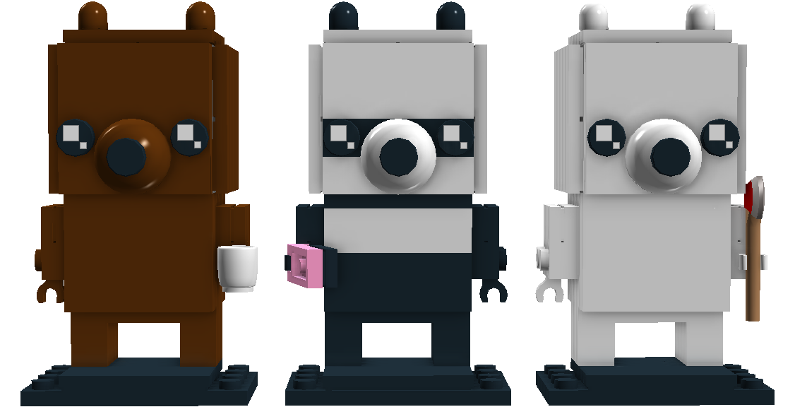 Lego best sale brickheadz bear