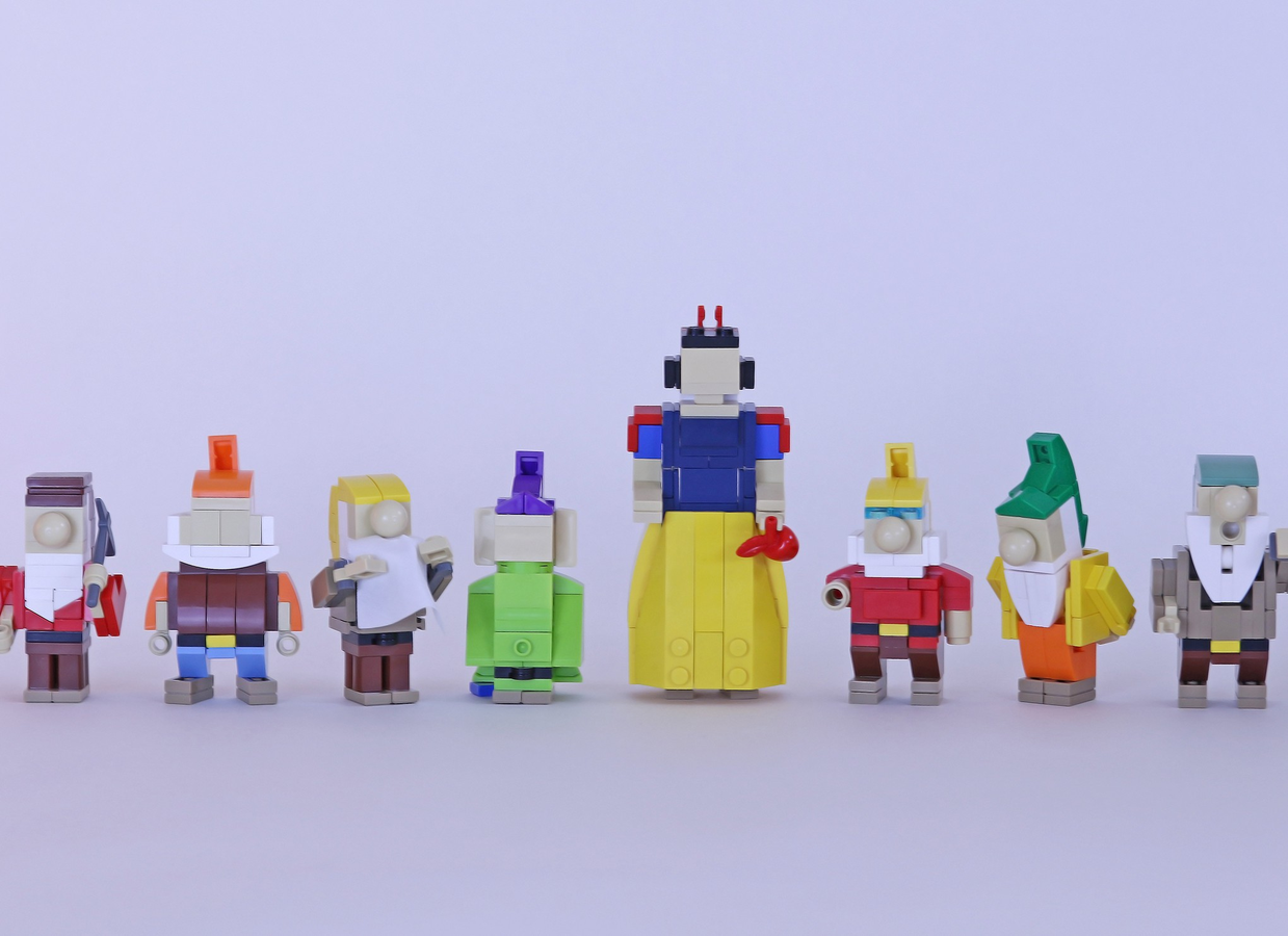 Lego snow white and the 2024 seven dwarfs