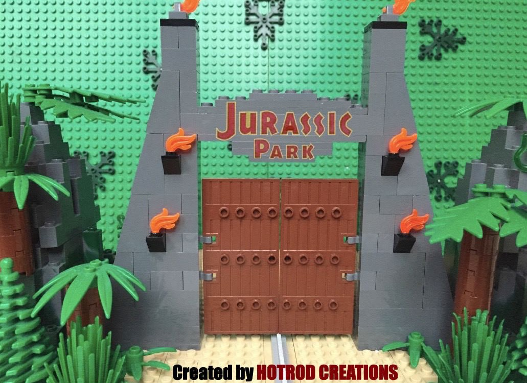 Lego Ideas Jurassic Park Gate 