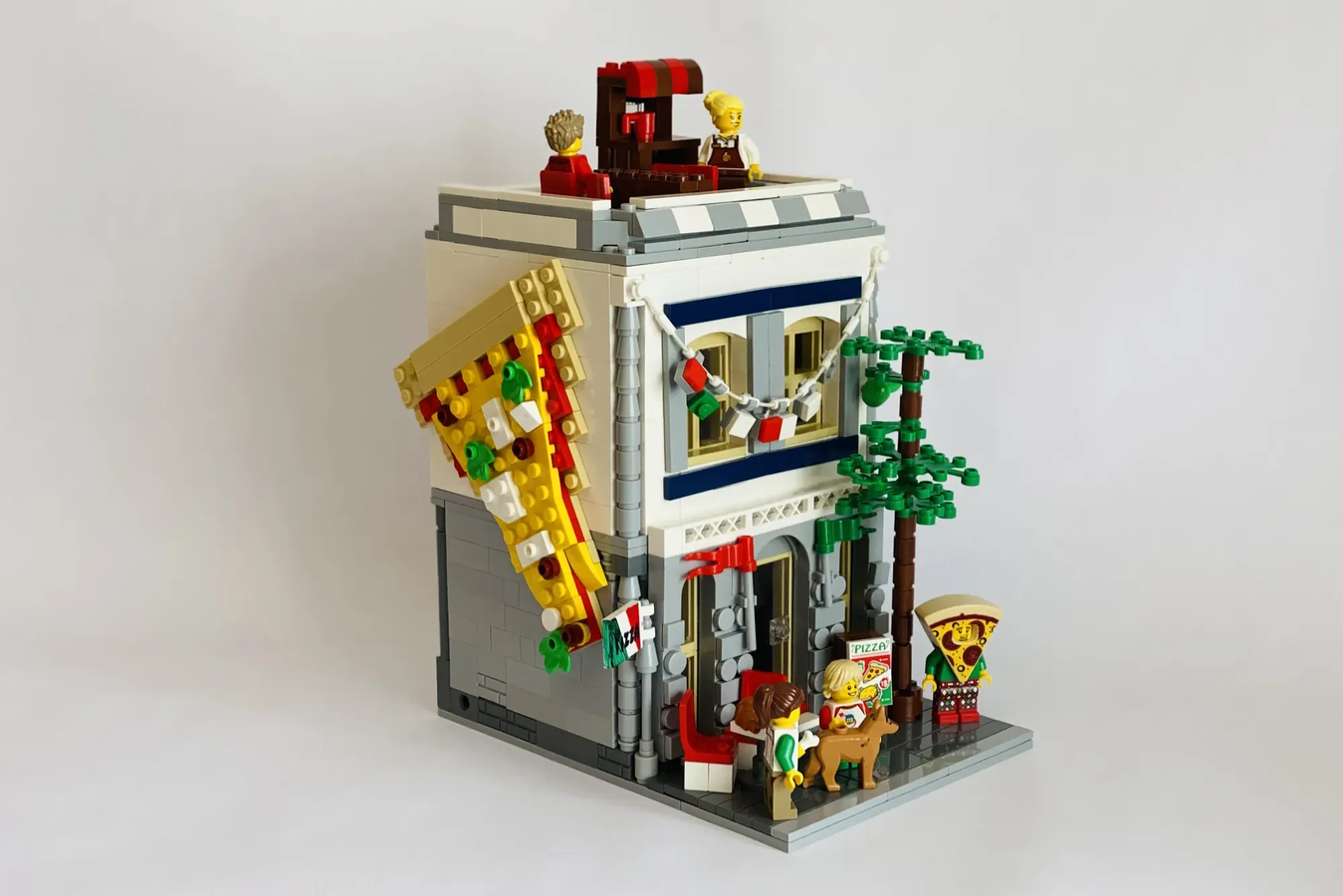 Lego on sale pizza shop