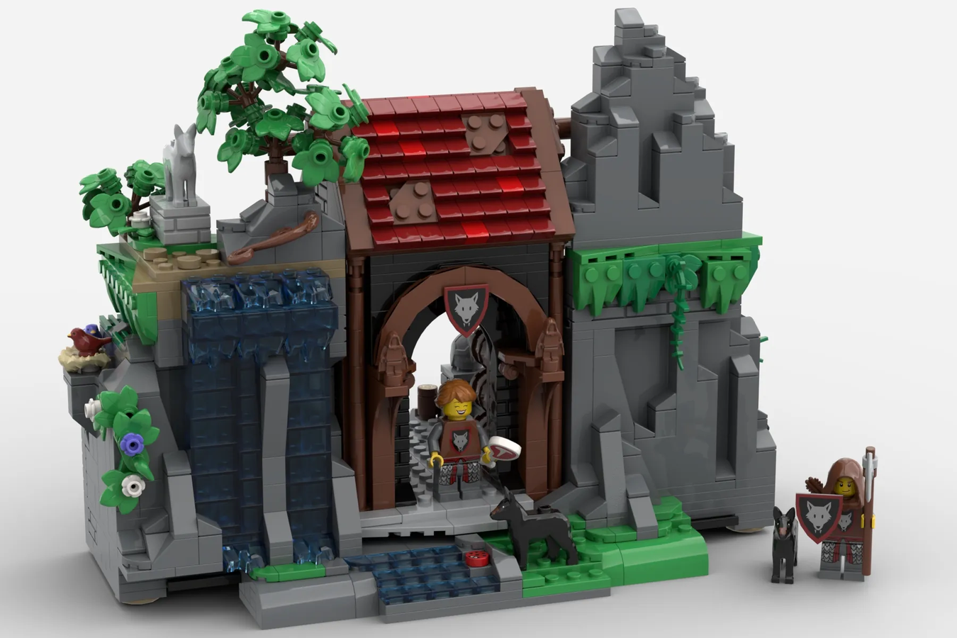 Lego best sale wolf castle