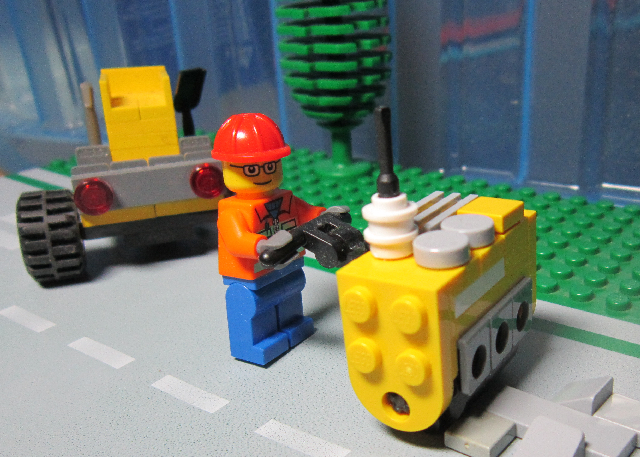 Road roller lego new arrivals