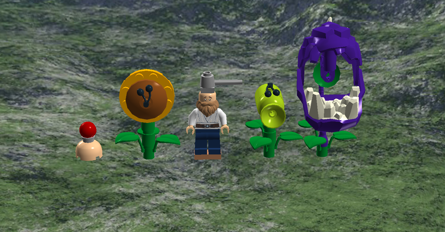 lego pvz