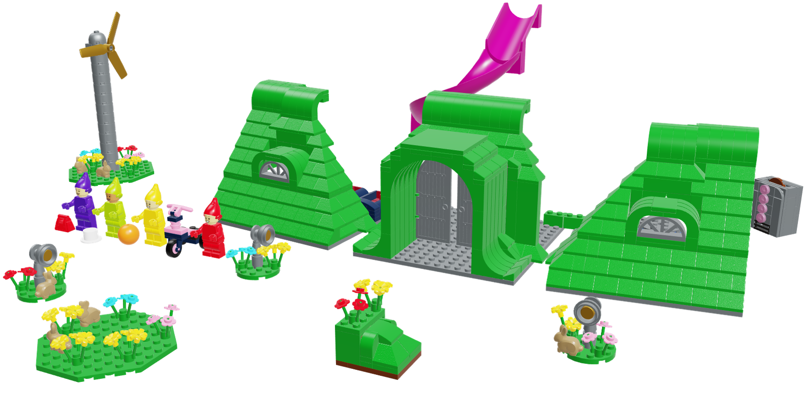 LEGO IDEAS - Teletubbies: Tubbytronic Superdome