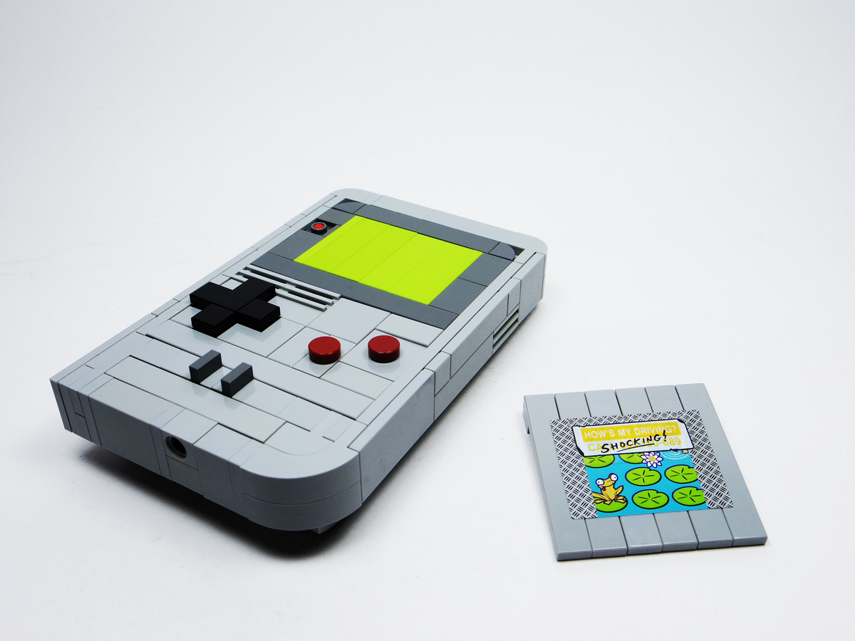 Lego gameboy on sale