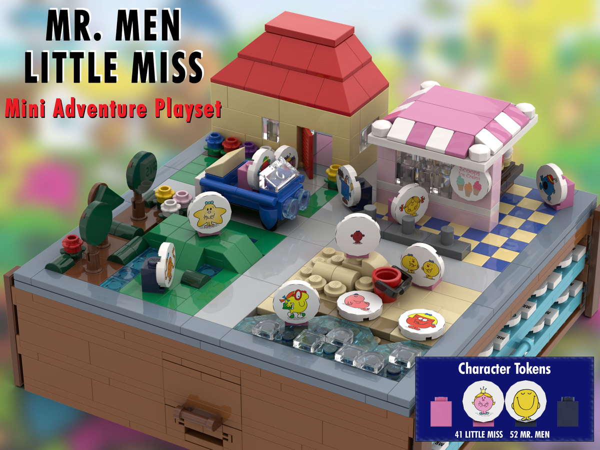 Mr. Men and Little Miss - Mini Adventure Playset - LEGO IDEAS