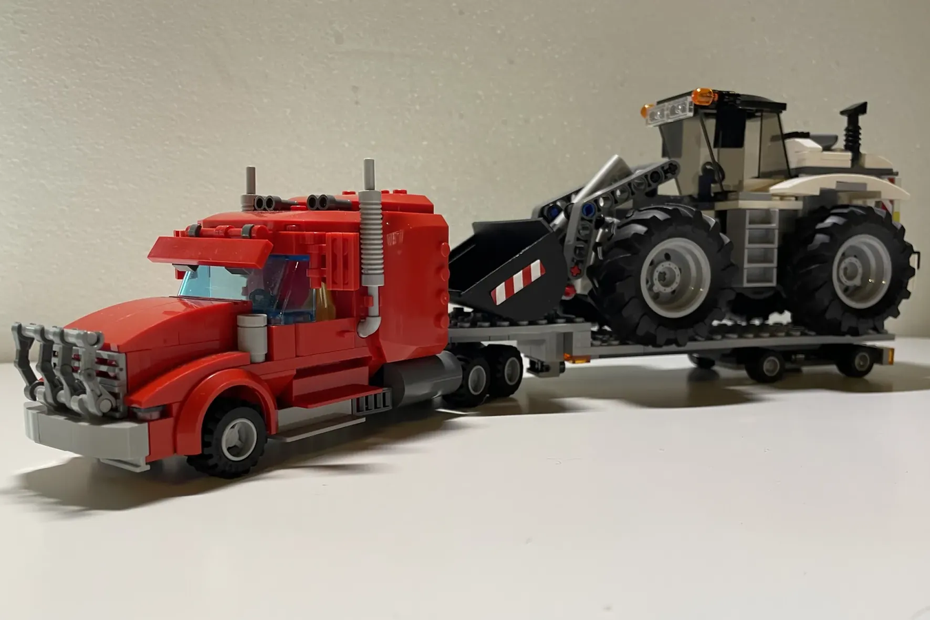 LEGO IDEAS Semi Truck With Front Loader