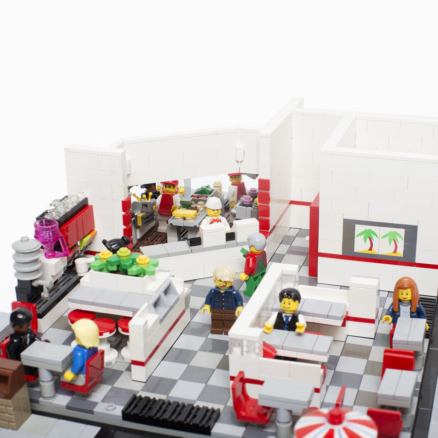 LEGO IDEAS In N Out Burger Restaurant