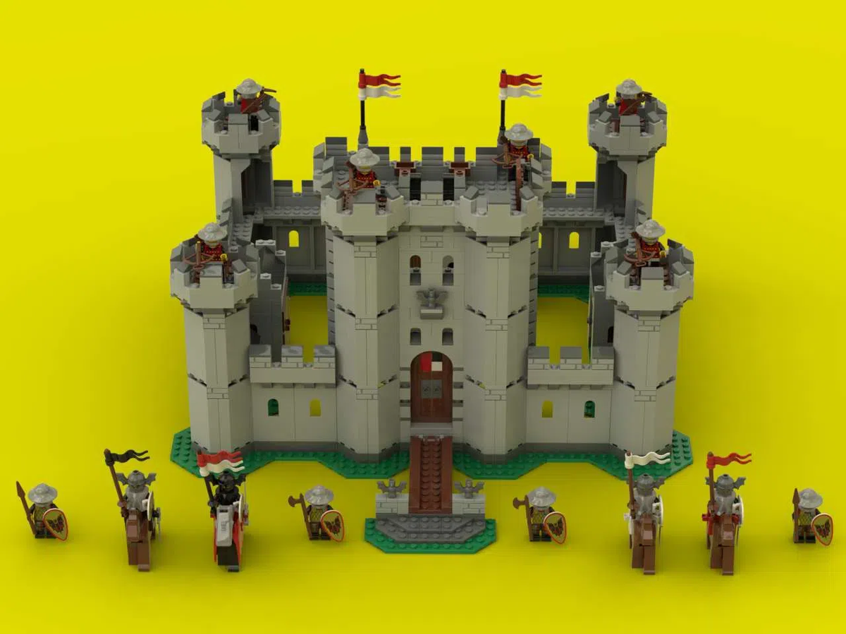 Medieval discount lego castle