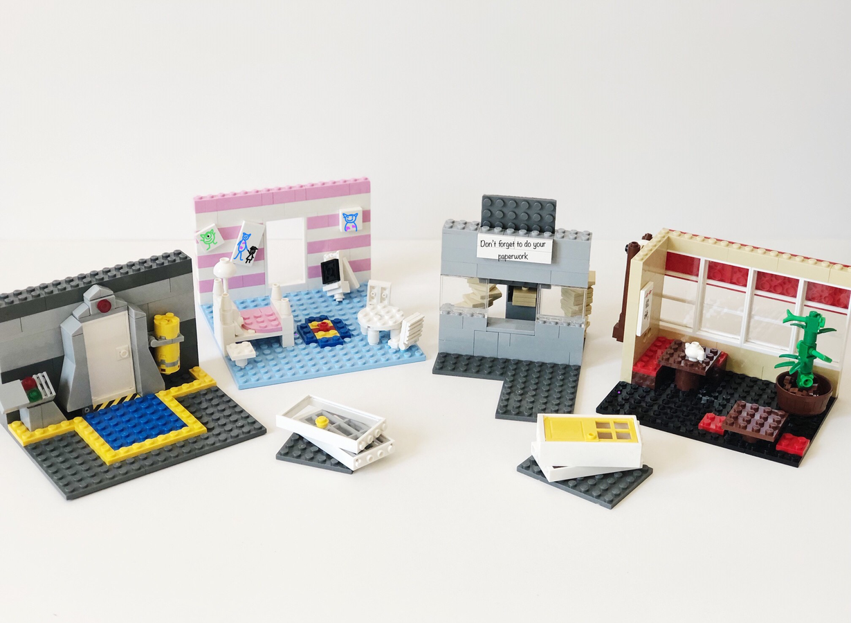 Monsters inc lego store sets