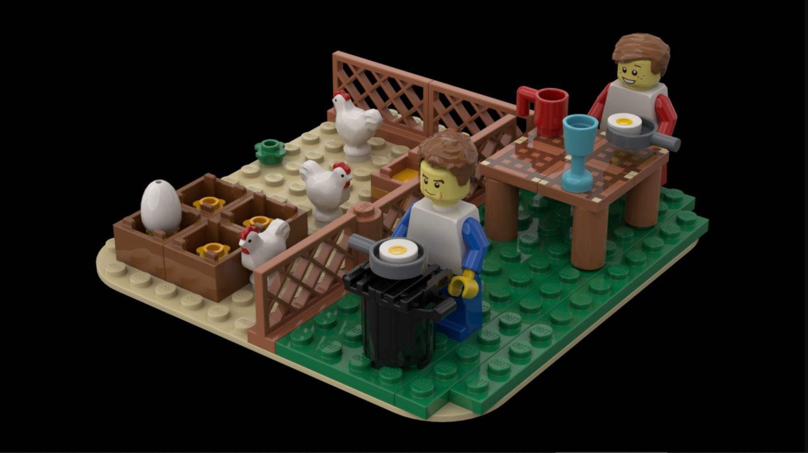 Lego best sale picnic table